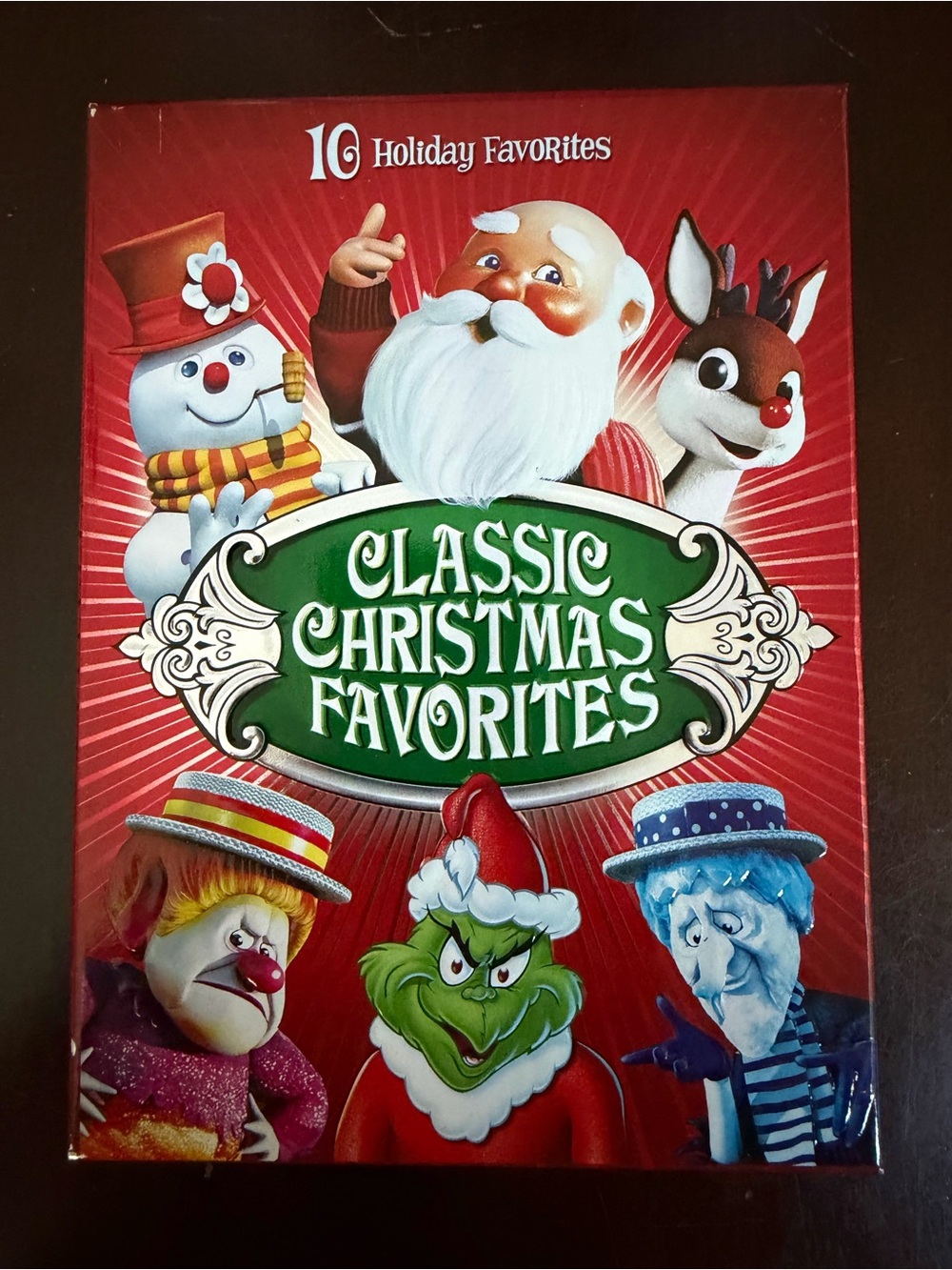 Classic Christmas Favorites 4-Disc DVD Box Set - 10 Holiday Specials.
